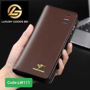 LW111C FENGBAODAISHU Wallet For Men Leather Luxury Brand Men Wallets Long Zipper Clutch Wallet