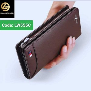 LW555C WILLIAMPOLO Luxury Cow Leather Long Clutch Wallet 555C